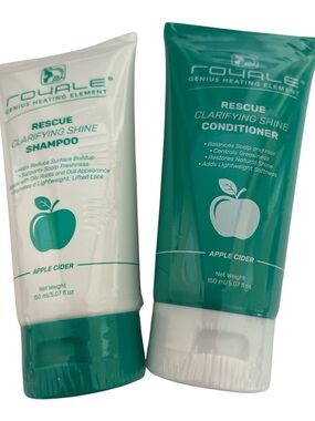 Royale Genius Heating Element Apple Cider Shampoo & Conditioner Set New